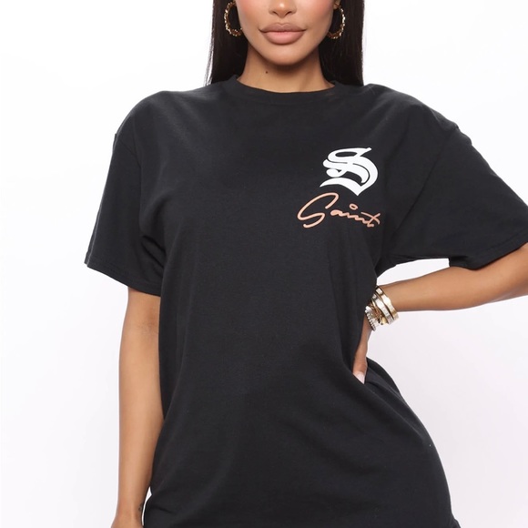 Fashion Nova House of Saint Graphic Tee - Picture 3 of 5